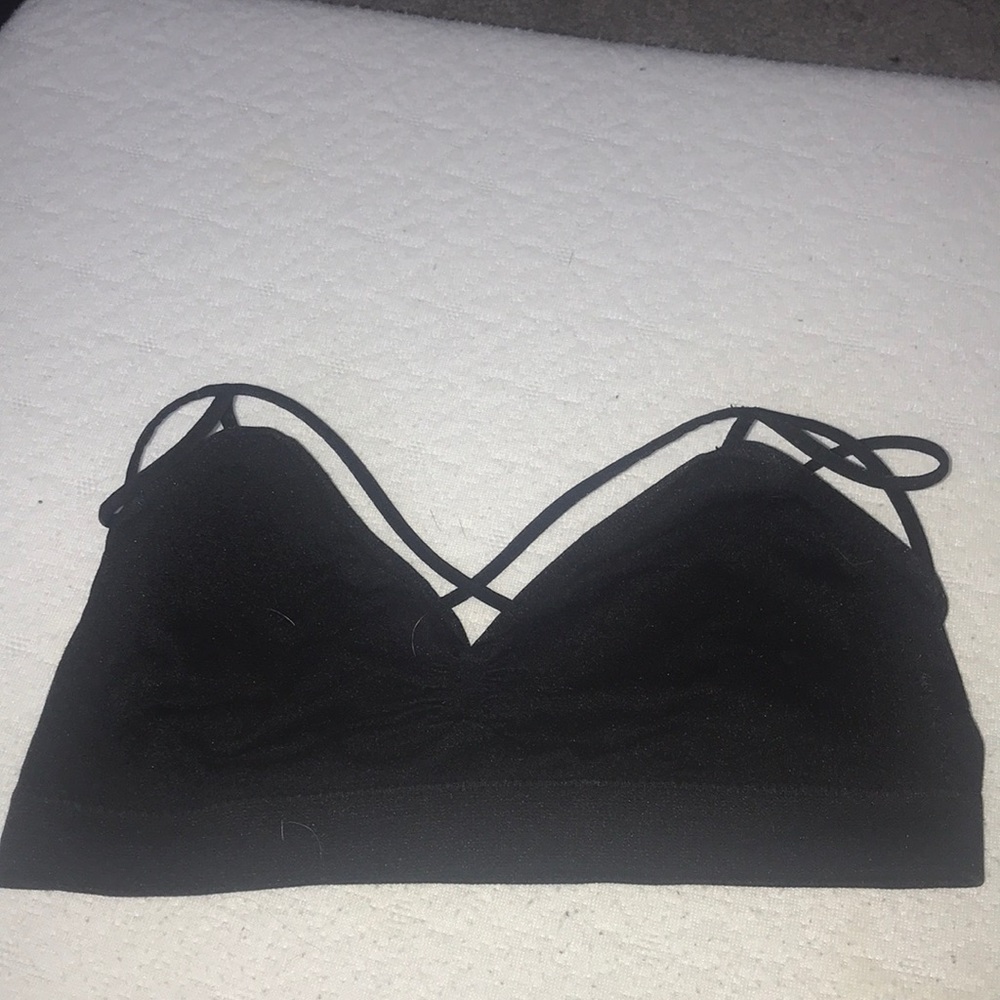 Black bralette